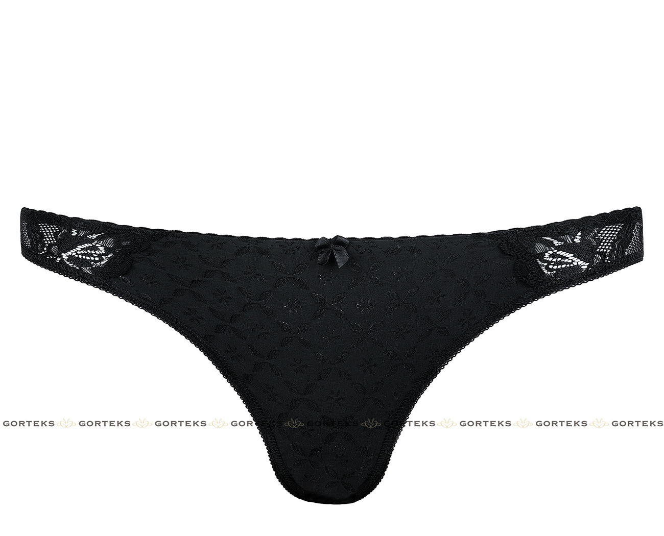 Черные стринги Athena XXL/3XL Pas_Athena thong BlackXXL/3XL - Passion - Трусики-стринги - Купить