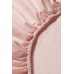Простыня на резинке DVALA 180x200 розовый