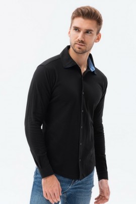 Рубашка OMBRE K540-czarna