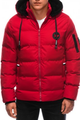 Куртка OMBRE C613-czerwona