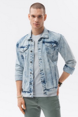 Куртка-катана OMBRE JADJ-0123-jasny-jeans