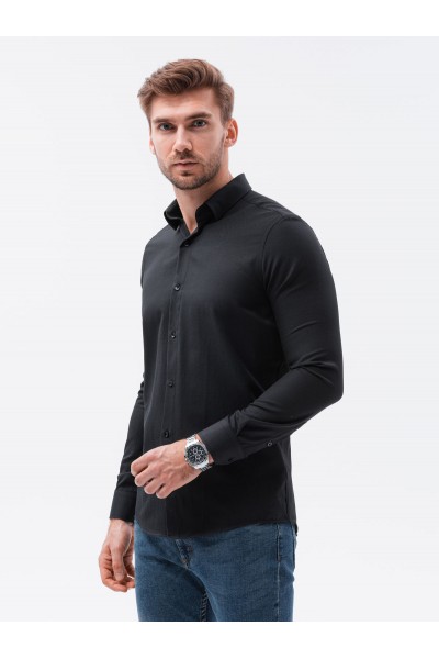 Рубашка OMBRE K592-czarny