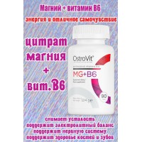 OstroVit Mg + B6 90 tab - МАГНИЙ-B6