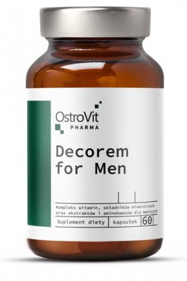 OstroVit Pharma Decorem For Men 60 caps для мужчин МСК