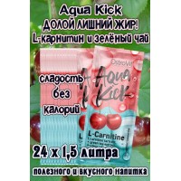 OstroVit Aqua Kick L-Carnitine 10 g x 24 BOX - L-КАРНИТИН + ЗЕЛЁНЫЙ ЧАЙ