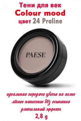 Тени PAESE Colour mood 24 Praline МСК